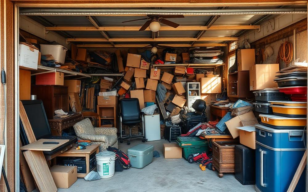 Before: Garage cleanout — Temecula, CA